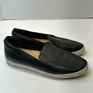 Birdies The Starling Leather Black Classic Slip On Flats Shoes Sneaker Size 8.5